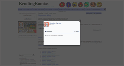 Desktop Screenshot of kendingkamias.com